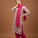 Cotton printed shirt Cotton Plain trouser